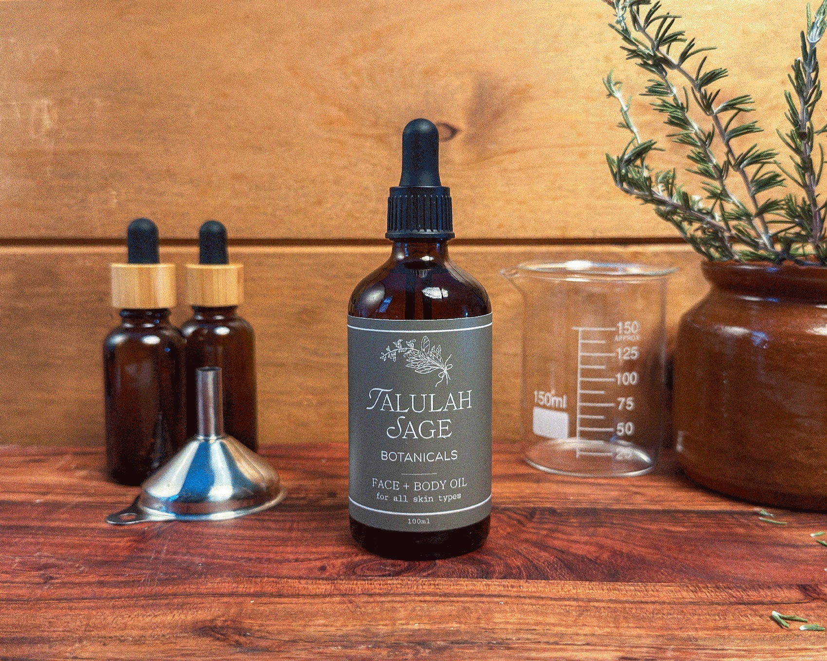 Face & Body Oil - TALULAH SAGE BOTANICALS